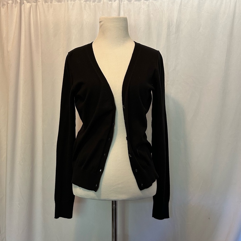 Black Women's Cardigan Sweater